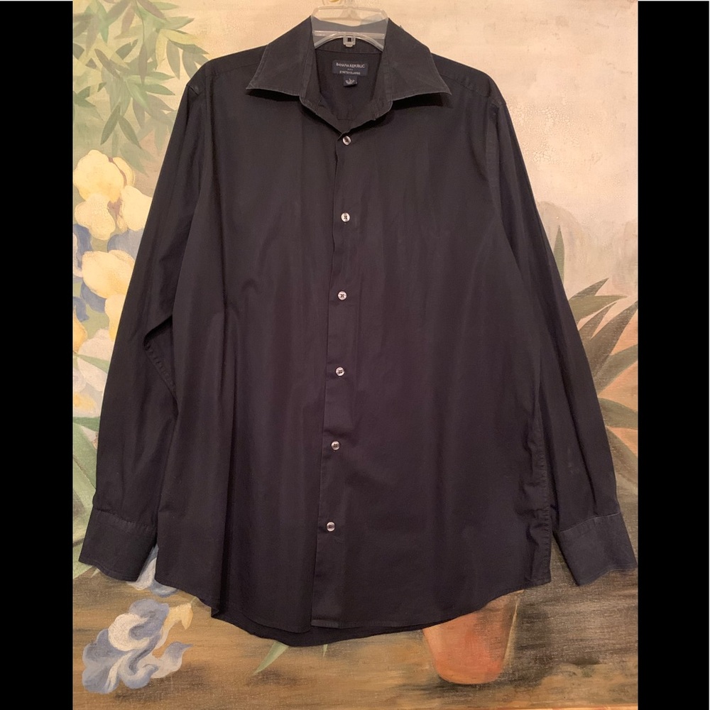 BANANA REPUBLIC BUTTON DOWN SHIRT Sz L